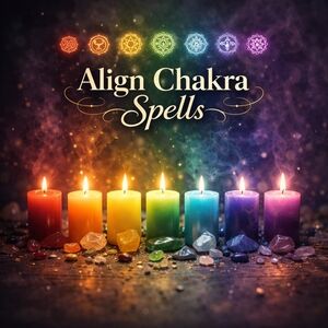 Chakra Alignment Spell Candles